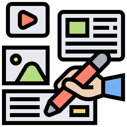 Dynamic SEO Search Engine Optimisation Content structure and clarity Icon